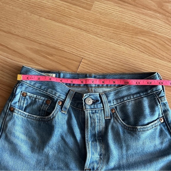 Levi’s Premium Big E Wedgie Straight Button Fly Jeans Women’s 25 - Picture 7 of 11